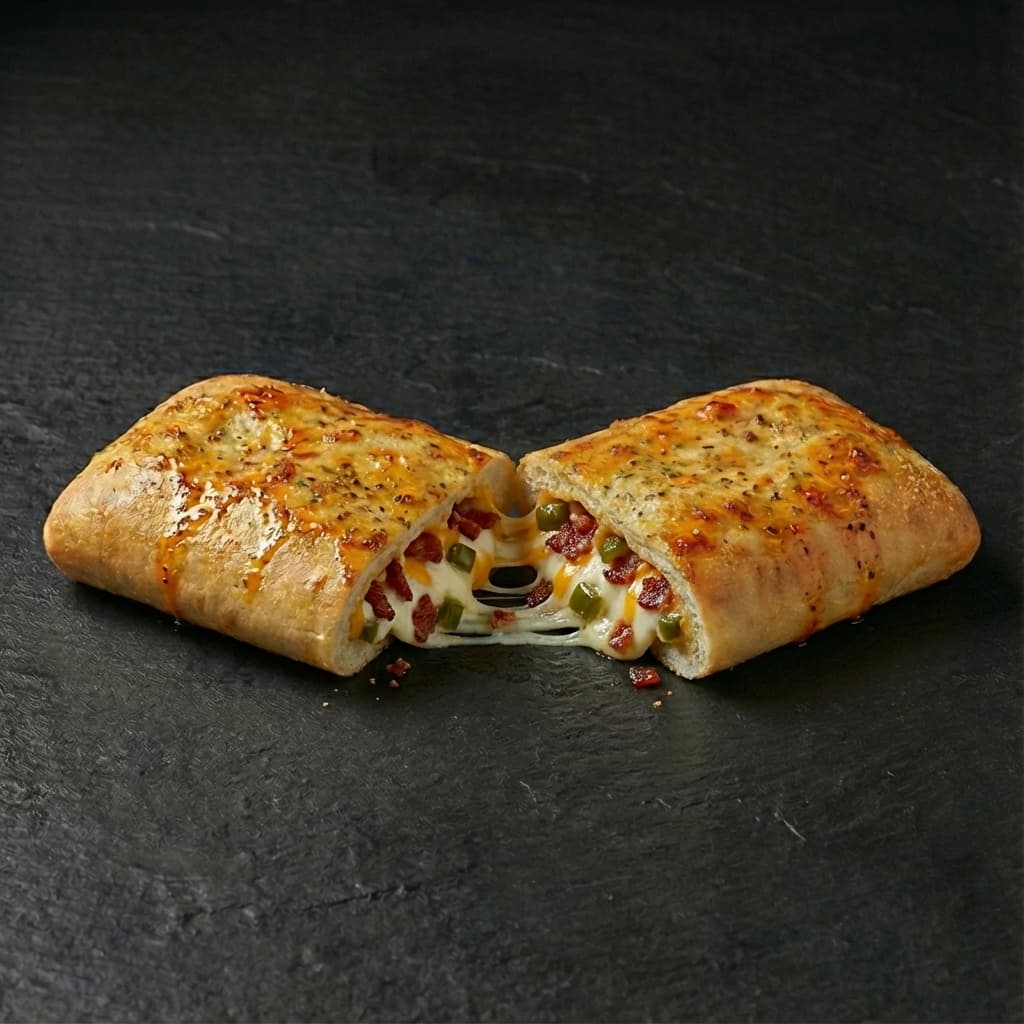Stuffed Cheesy Bread – Bacon & Jalapeño